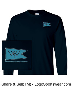 Adult Navy Embroidered Logo Design Zoom